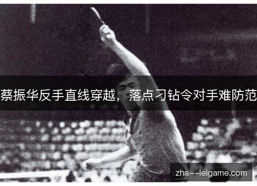 蔡振华反手直线穿越，落点刁钻令对手难防范